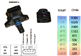 3 Bar MAP and Air Temp Sensor